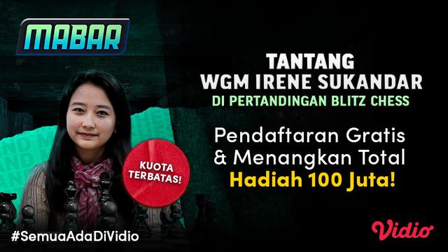 Mabar Blitz Chess bersama WGM Irene Sukandar