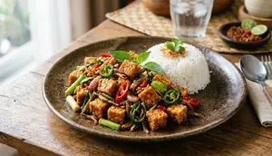 Resep Tempe Oseng Teri Medan, Gurih Pedas dan Bikin Nasi Hangat Makin Nikmat