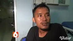 Sebuah mobil Daihatsu Xenia nopol B 2439 UFW menabrak pembatas jalan dan terguling di Tol Solo-Ngawi KM 578/A, Jumat (22/5) malam.