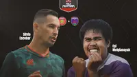 Piala Menpora - Persiraja Banda Aceh Vs Persita Tangerang - Head to Head Pemain (Bola.com/Adreanus Titus)