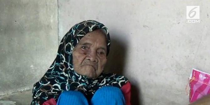 VIDEO: Nenek Tunanetra 100 Tahun Hidup Sebatang Kara