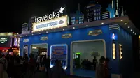 Booth Traveloka di Java Jazz Festival 2019. (Liputan6.com/Asnida Riani)