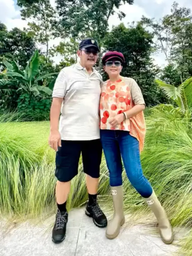 Mayangsari dan Bambang Trihatmodjo. (Foto: Dok. Instagram @mayangsari_official)