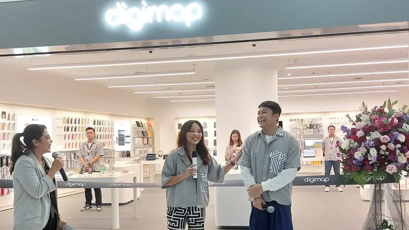 Digimap Gandeng Tities Sapoetra, Hadirkan Seragam Unik Sambut Mitra Apple Premium di Karawaci