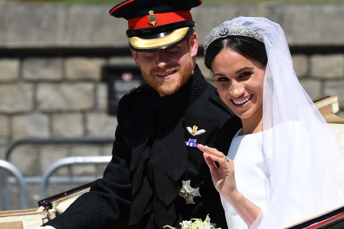 [Fimela] Potret Pernikahan Pangeran Harry dan Meghan Markle