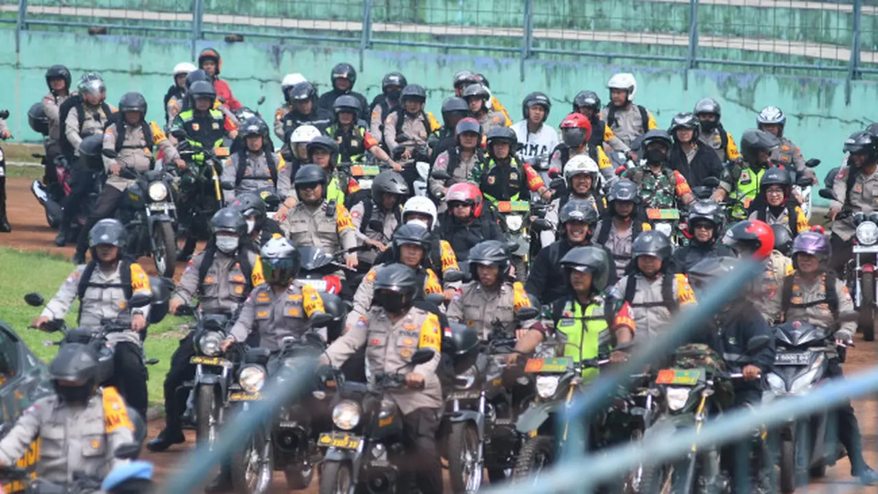 Ribuan Personel Mulai Amankan TPS Pilkada Serentak 2024 di Kota Malang
