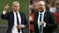 Kini dirinya dipercaya melatih Real Madrid menggantikan Rafael Benitez yang dipecat karena dianggap gagal menunjukan performa terbaik. (AFP/Cristina Quicler)