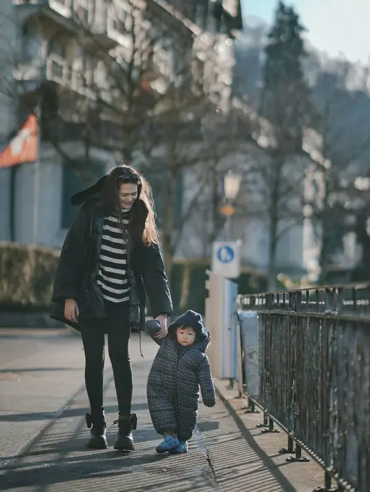 Ringgo Agus dan Sabai Morscheck (Instagram/ringgoagus)