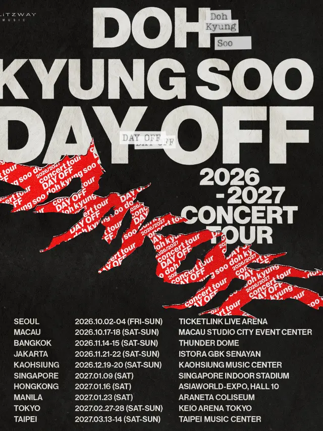 Jadwal konser Doh Kyung Soo