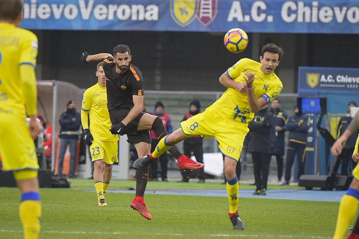 Chievo Verona vs AS Roma (Twitter AS Roma)