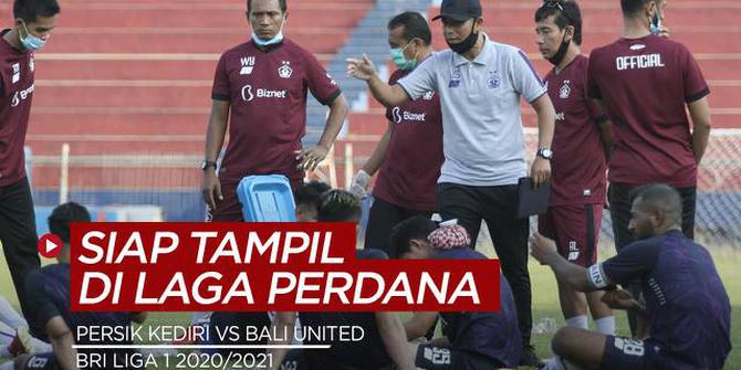 VIDEO: Persik Kediri Siap Hadapi Bali United di Laga Pembuka BRI Liga 1 2021/2022