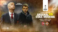 Arsenal vs CSKA Moskva (Liputan6.com/Abdillah)