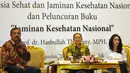 Selasa (26/8/2014), sebuah diskusi publik bertema Indonesia Sehat dan Jaminan Kesehatan Nasional dihelat di Jakarta. (Liputan6.com/Panji Diksana)