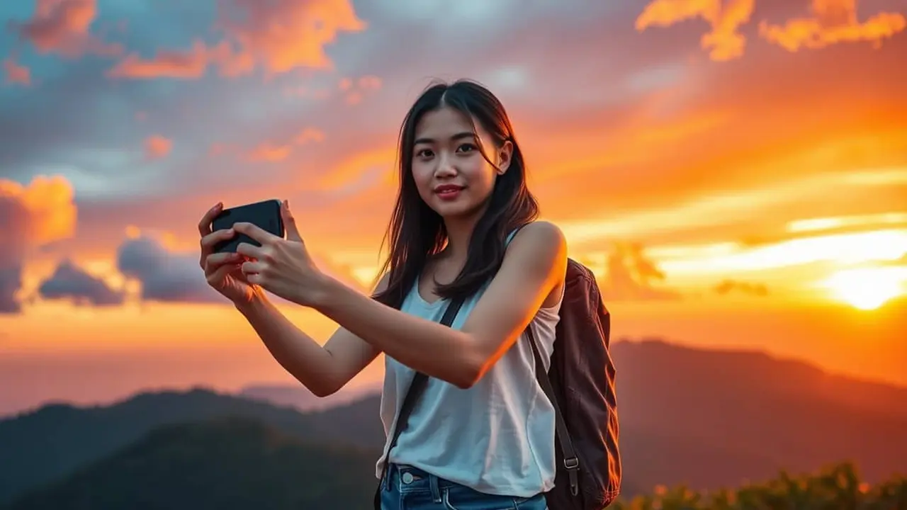caption senja aesthetic