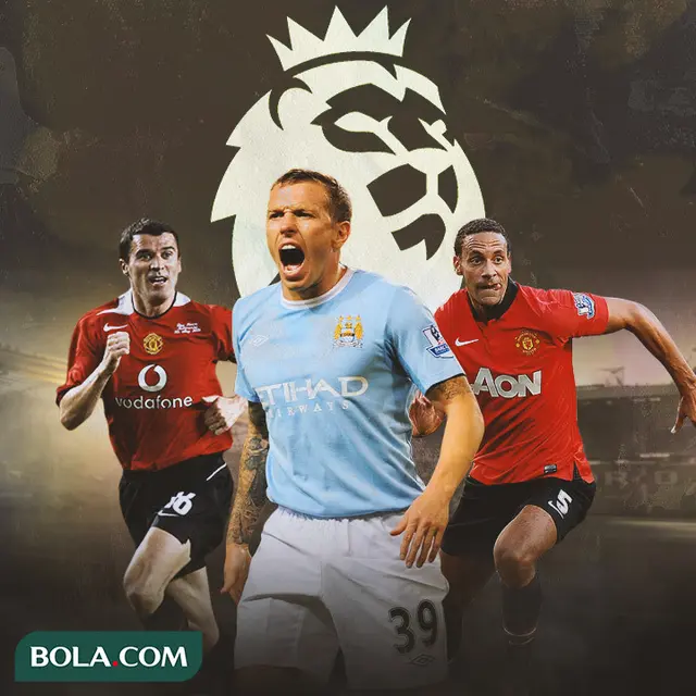 Premier League - Roy Keane, Craig Bellamy, Rio Ferdinand