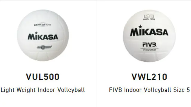 Bola voli klasik merek Mikasa