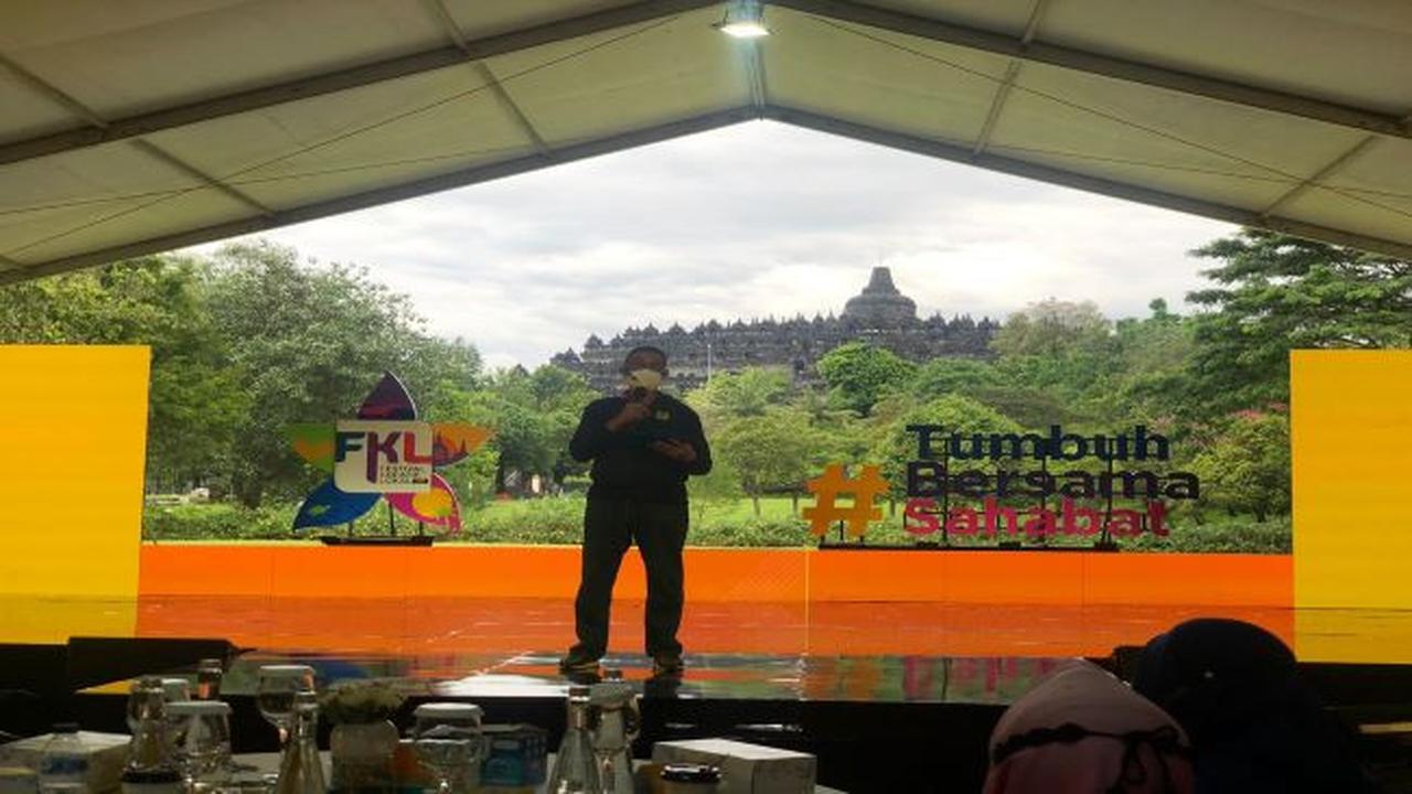 Direktur Utama Adira Finance, Hafid Hadeli dalam Press Conference Gebyar Adira Kreasi, Jumat (12/11/2021). (Foto: Liputan6.com/Pipit I.R)