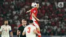 Namun serangan Timnas Indonesia sering kali belum mengancam gawang Bahrain. (Liputan6.com/Angga Yuniar)