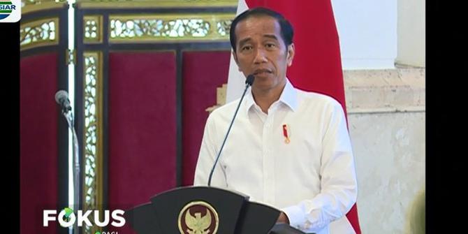 Jokowi Pimpin Rakornas HKTI di Istana Merdeka
