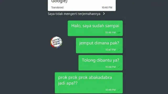 Tidak jarang ada oknum-oknum pelanggan yang menguras kesabaran para pengemudi ojek online.
