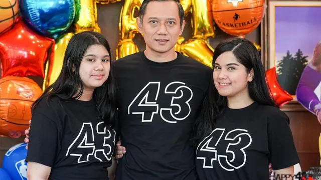 Momen Perayaan Ulang Tahun AHY yang Ke-43. (Sumber: Instagram/agusyudhoyono)