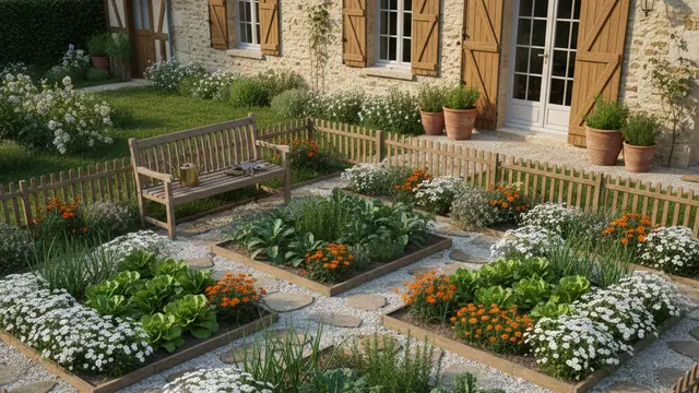 Potager Garden Klasik Konsep Kebun Sayur Rumah Belakang dengan Vibe Slow Living
