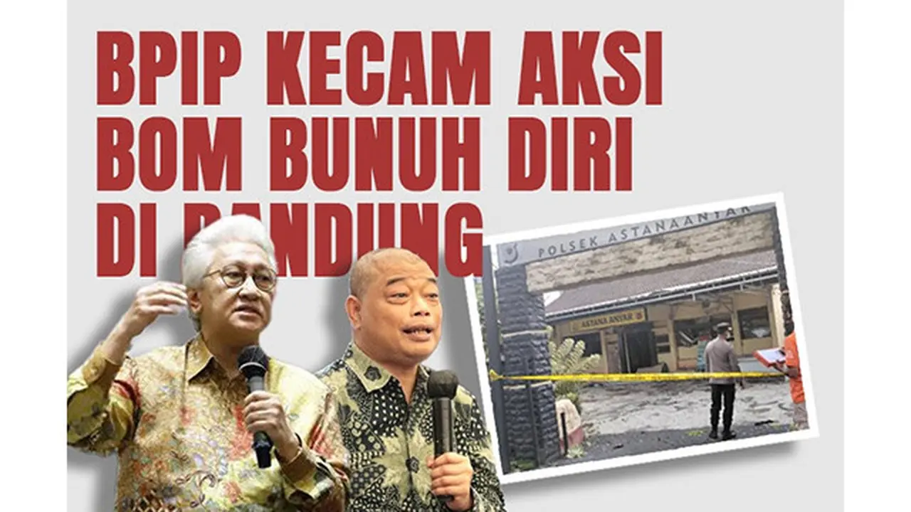 Telan Korban Jiwa, BPIP Kecam Aksi Bom Bunuh Diri di Polsek Astana Anyar Bandung