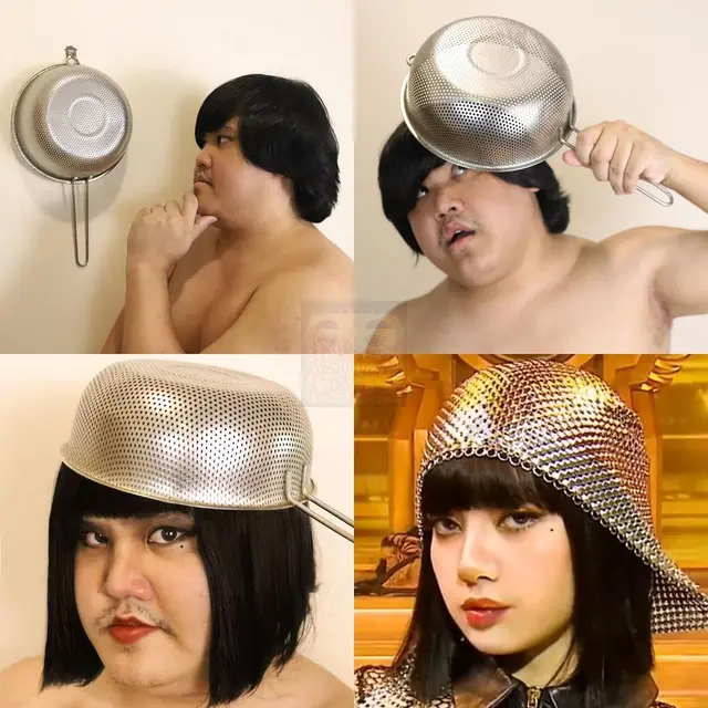 6 Cosplay Low Budget Pakai Panci Ini Hasilnya Bikin Ketawa