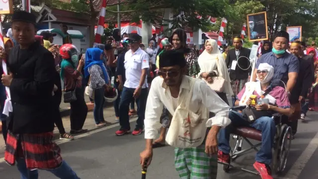 Sosialisasi KPU Ajak Masyarakat Berpartisipasi di Pilgub Sulsel 2018 (Liputan6.com/ Eka Hakim)