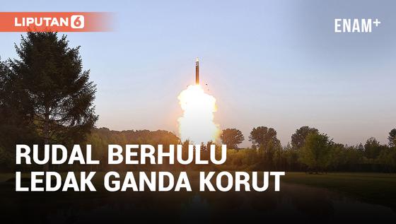 VIDEO: Korea Utara Klaim Uji Coba Teknologi Rudal Berhulu Ledak Ganda