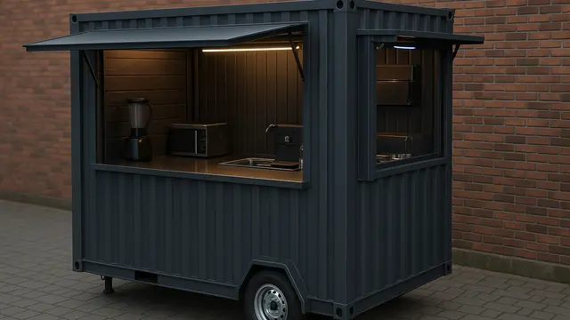 7 Desain Gerobak Jualan untuk Usaha, Fungsional dan Menarik Pelanggan
