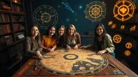 top 5 best zodiac signs ©Ilustrasi dibuat AI