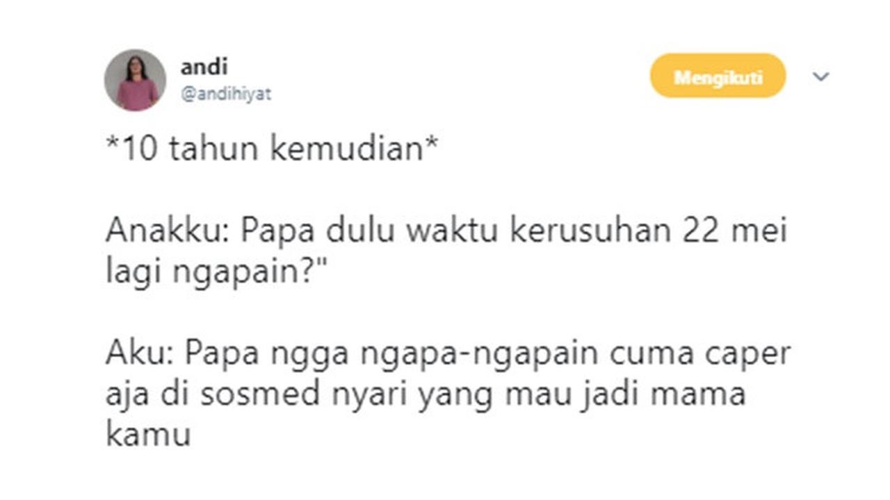 Cuitan kocak (Sumber: Twitter/andihiyat)