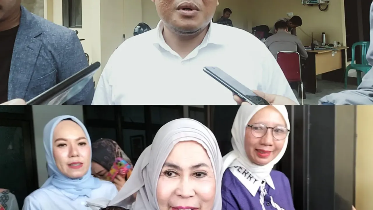 Dua caleg DPRD provinsi dan DPRD kota usai diperiksa Bawaslu Bandar Lampung terkait ratusan surat suara dicoblosi duluan. Foto : (Liputan6.com/Ardi)