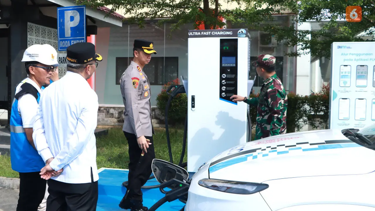 SPKLU Tabalong Benua Enam Kalimantan Selatan Liputan6