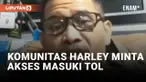 Komunitas Pengguna Moge Harley-Davidson Minta Akses Masuki Tol ke Jokowi