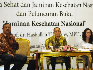 Selasa (26/8/2014), sebuah diskusi publik bertema Indonesia Sehat dan Jaminan Kesehatan Nasional dihelat di Jakarta. (Liputan6.com/Panji Diksana)