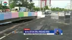 Sejak Asian Games selesai tidak lagi terlihat petugas yang membersihkan kali tersebut.