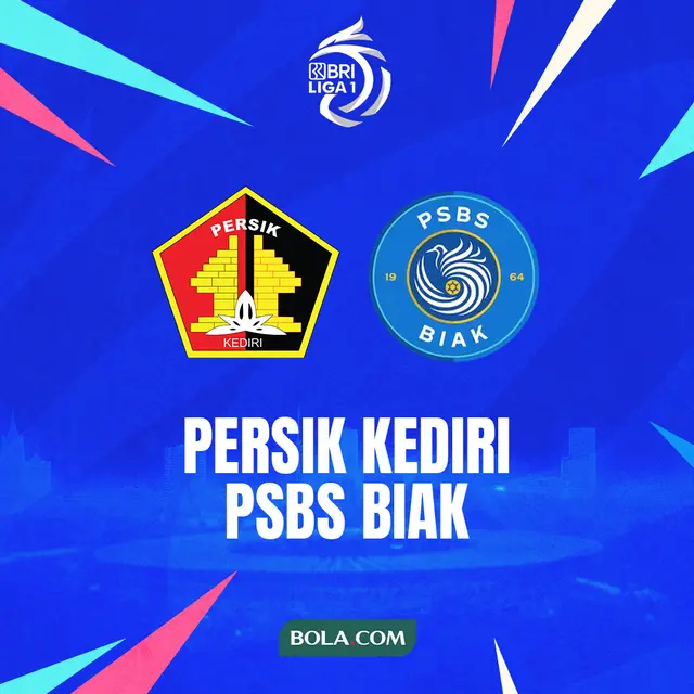 BRI Liga 1 - Persik Kediri Vs PSBS Biak