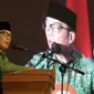 Gubernur Jawa Barat Ridwan Kamil menghadiri pembukaan Musyawarah Daerah ke - 13 Gapensi Jabar, di Hotel Preanger, Kota Bandung, Jumat (28/5/2021) malam. (Foto: Rizal/Biro Adpim Jabar)