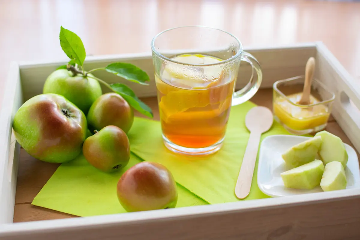 air rebusan kulit buah apel