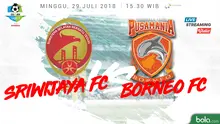 Liga 1 2018 Sriwijaya FC Vs Pusamania Borneo FC (Bola.com/Adreanus Titus)