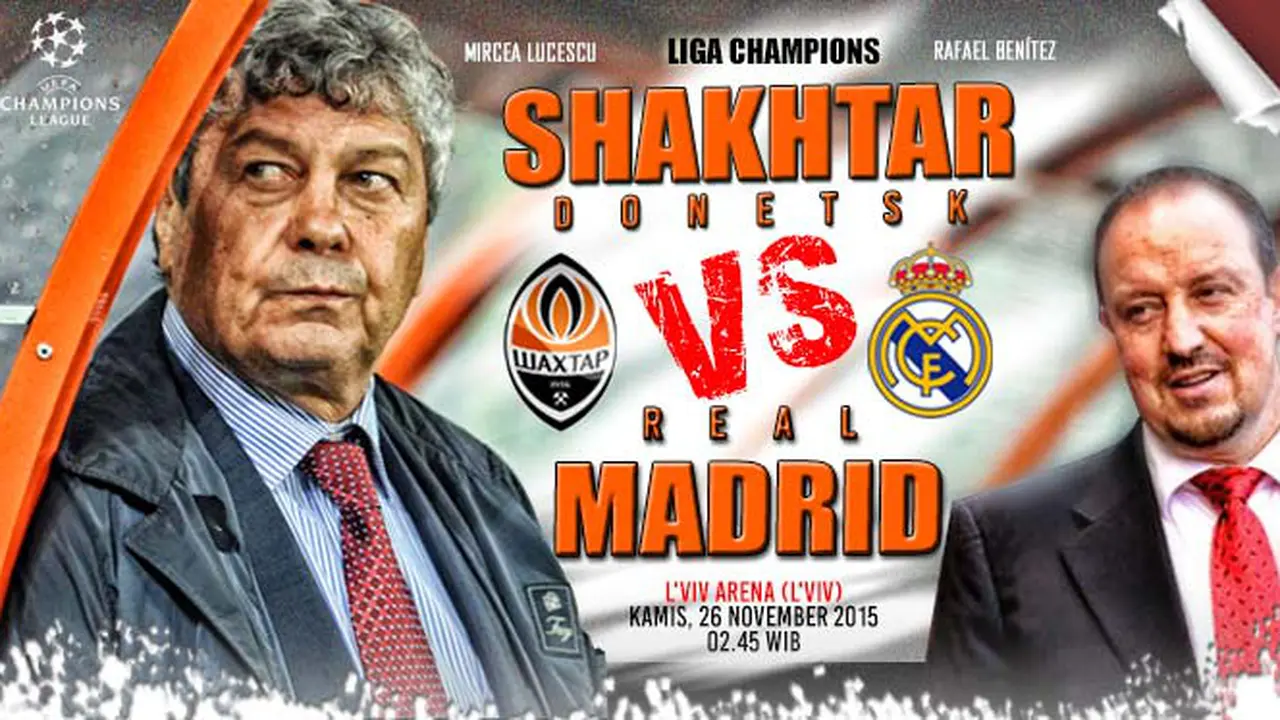 Shakhtar Donetsk vs Real Madrid