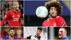 Berikut ini ragam wajah unik pesepak bola top dunia. Mulai dari selebrasi, ekspresi gagal cetak gol hingga muka kegebok bola.