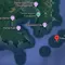 Pulau Anak Tamengan, salah satu pulau yang jadi polemik antara Kabupaten Trenggalek dengan Tulungagung. (Liputan6.com/ Dok Google Maps)
