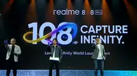 Peluncuran Realme 8 Pro dan Realme 8 di Indonesia. (Foto: YouTube/Realme Indonesia)