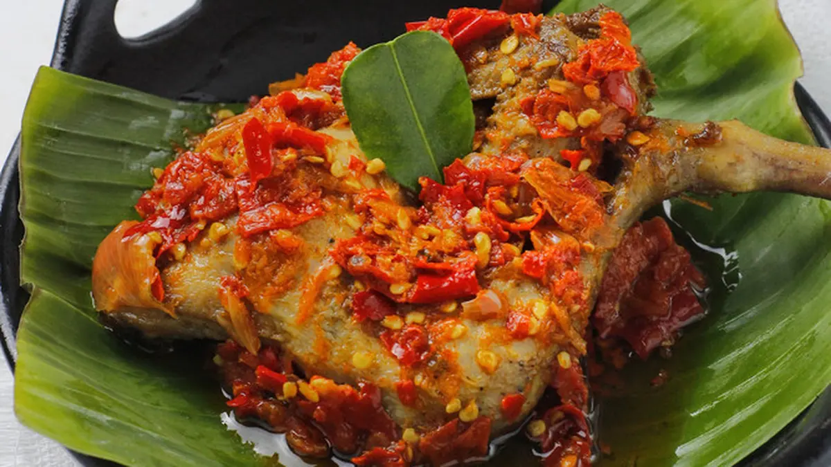 ayam bumbu merah