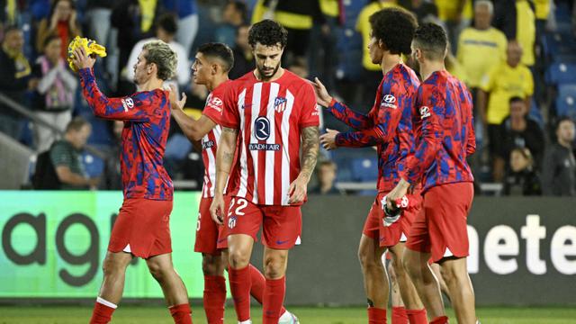 Foto: Wajah Lesu Skuad Atletico Madrid Setelah Dipermalukan Las Palmas di Liga Spanyol