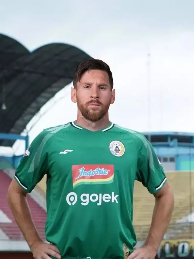 6 Editan Foto Lionel Messi Alih Profesi Kerja di Indonesia Ini Kocak