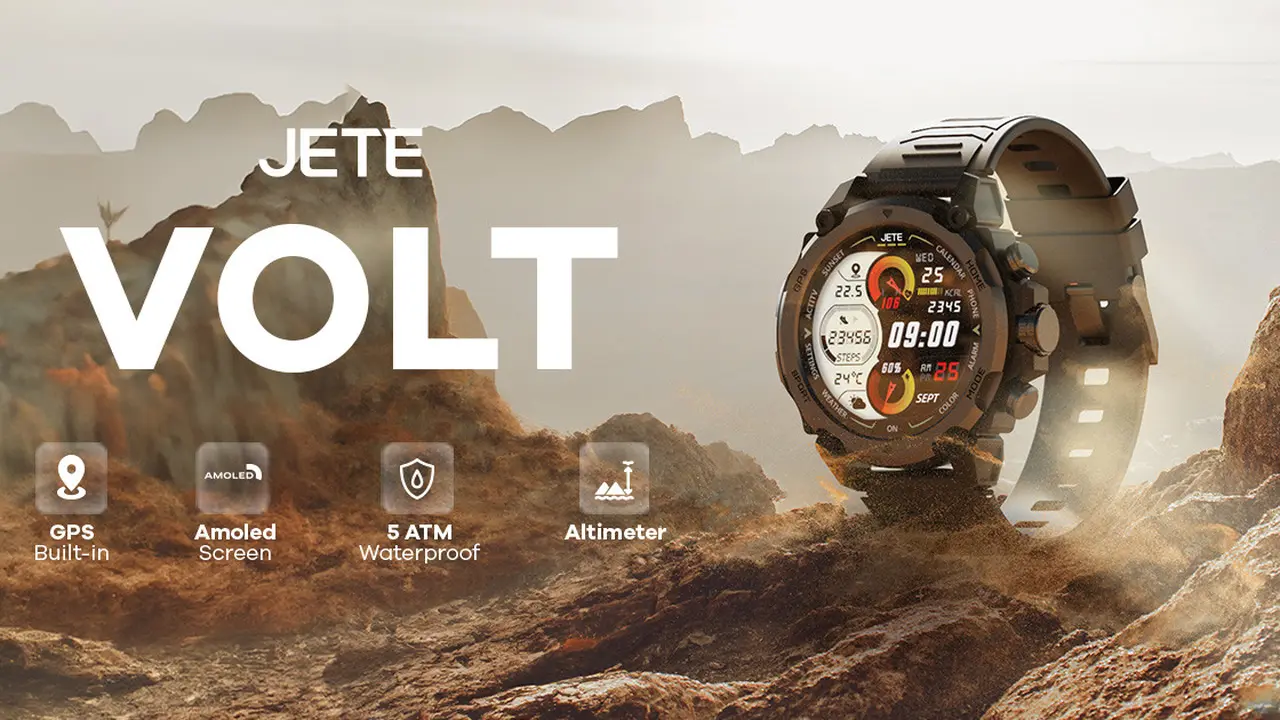Smartwatch GPS Jete Volt Segera Hadir
